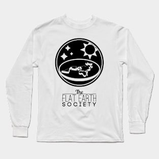 Flat Earth Society, Truth seeker, Printed Truth Gift Idea! Long Sleeve T-Shirt